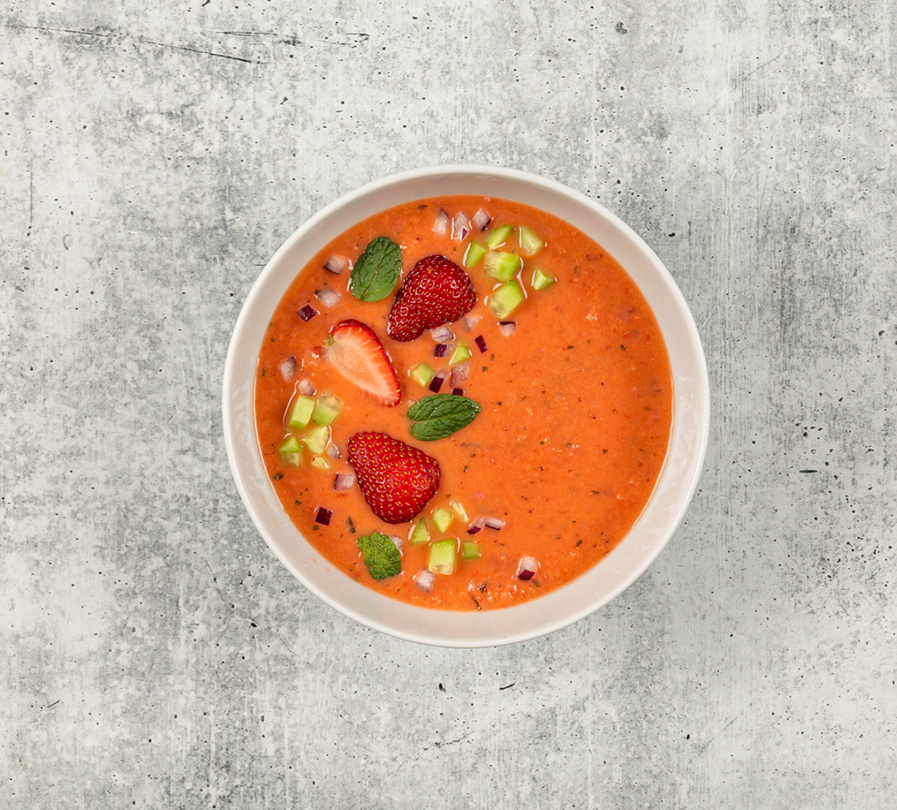 Strawberry Gazpacho